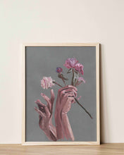 Load image into Gallery viewer, Hands Holding Flowers
